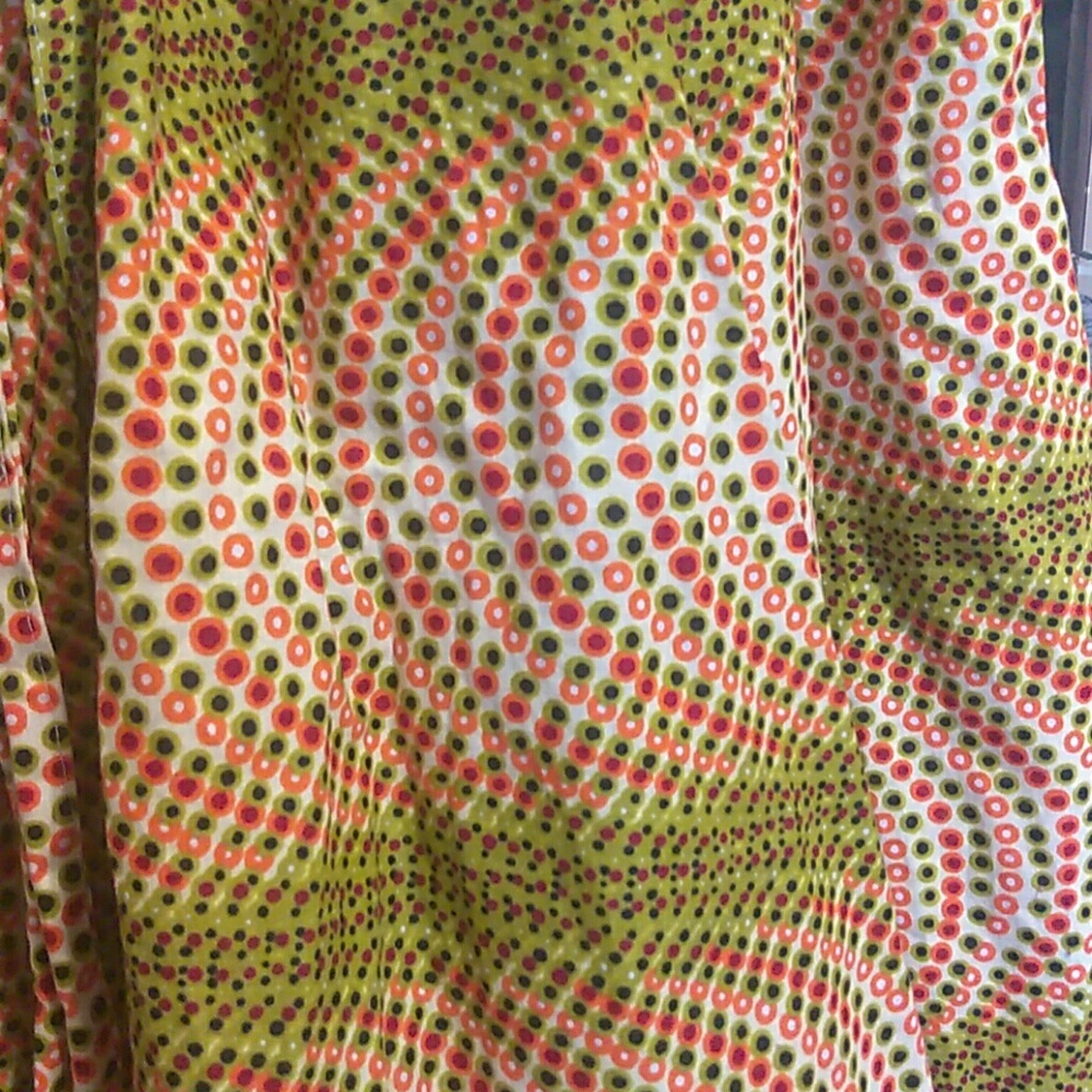African Print Handmade long skirt.